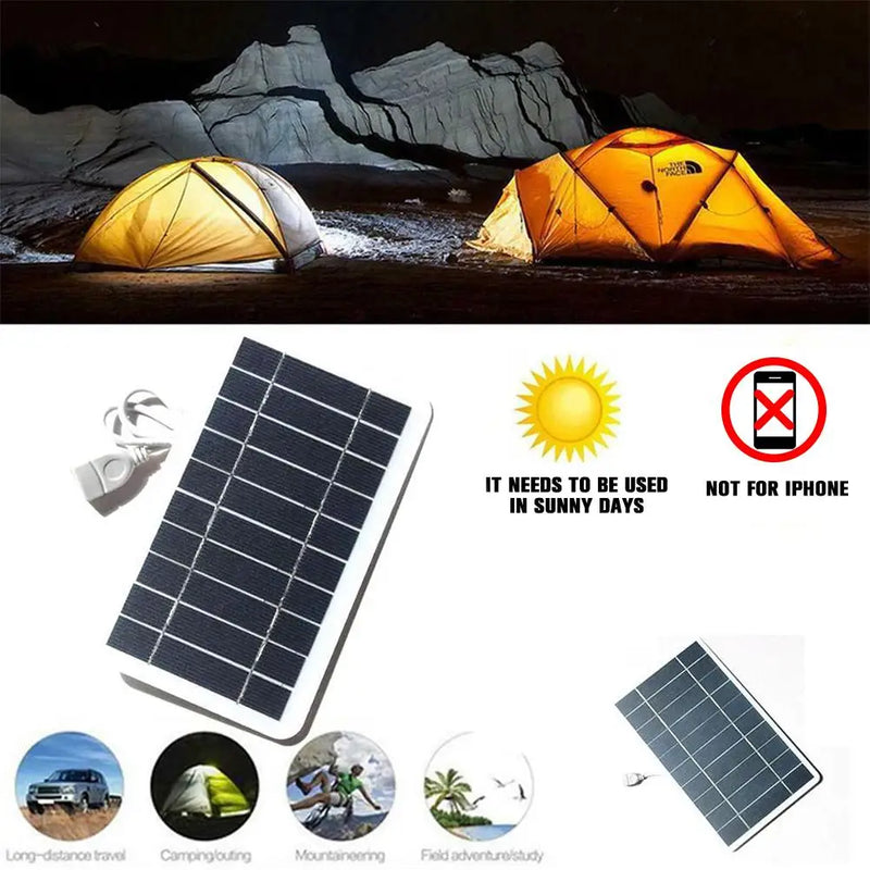 Placa Solar Portátil - A prova D'agua